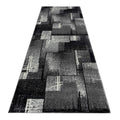 Geo Elegance 754 Grey Hallway Runner