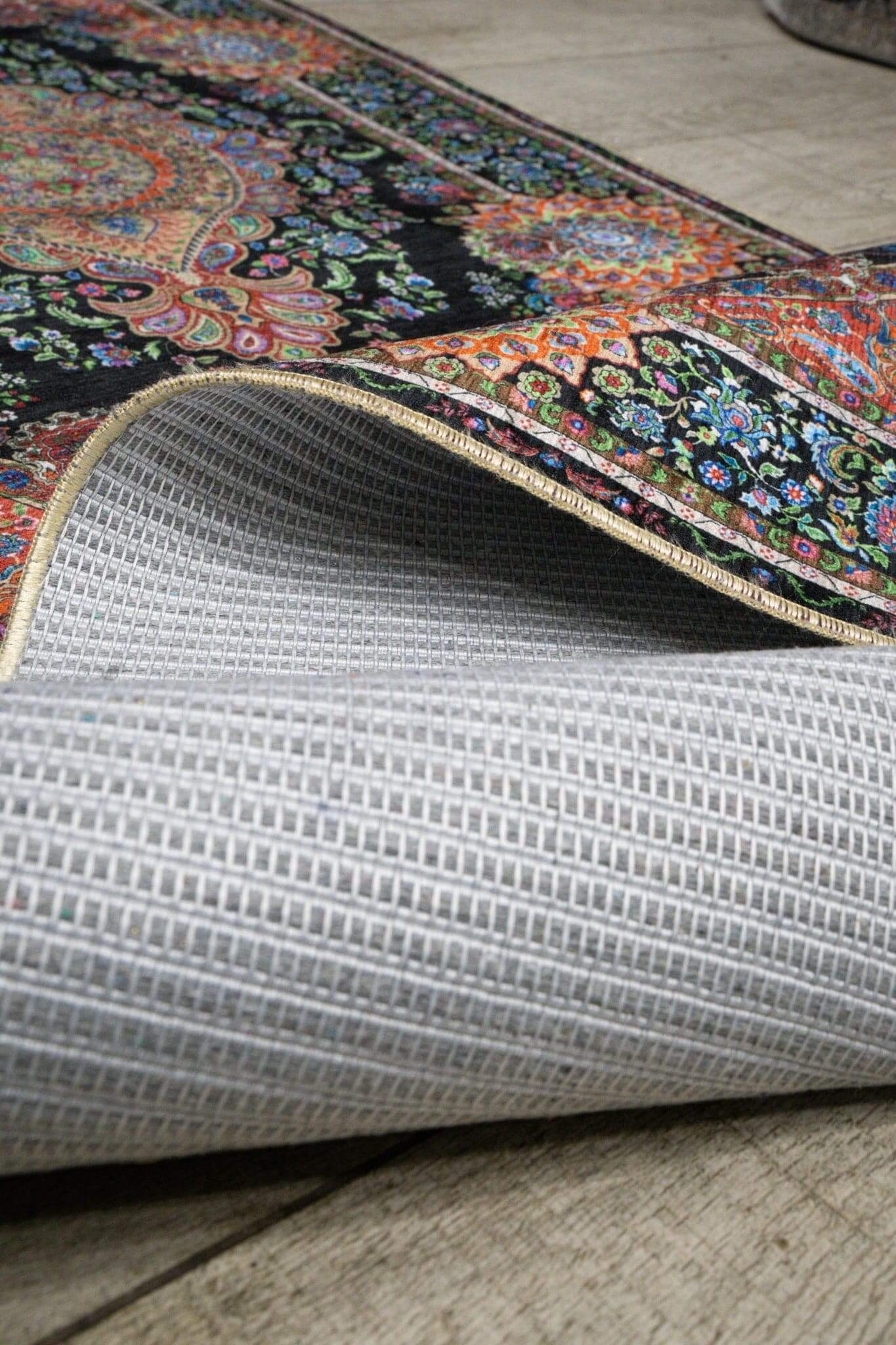 Hallway Runner Black-G