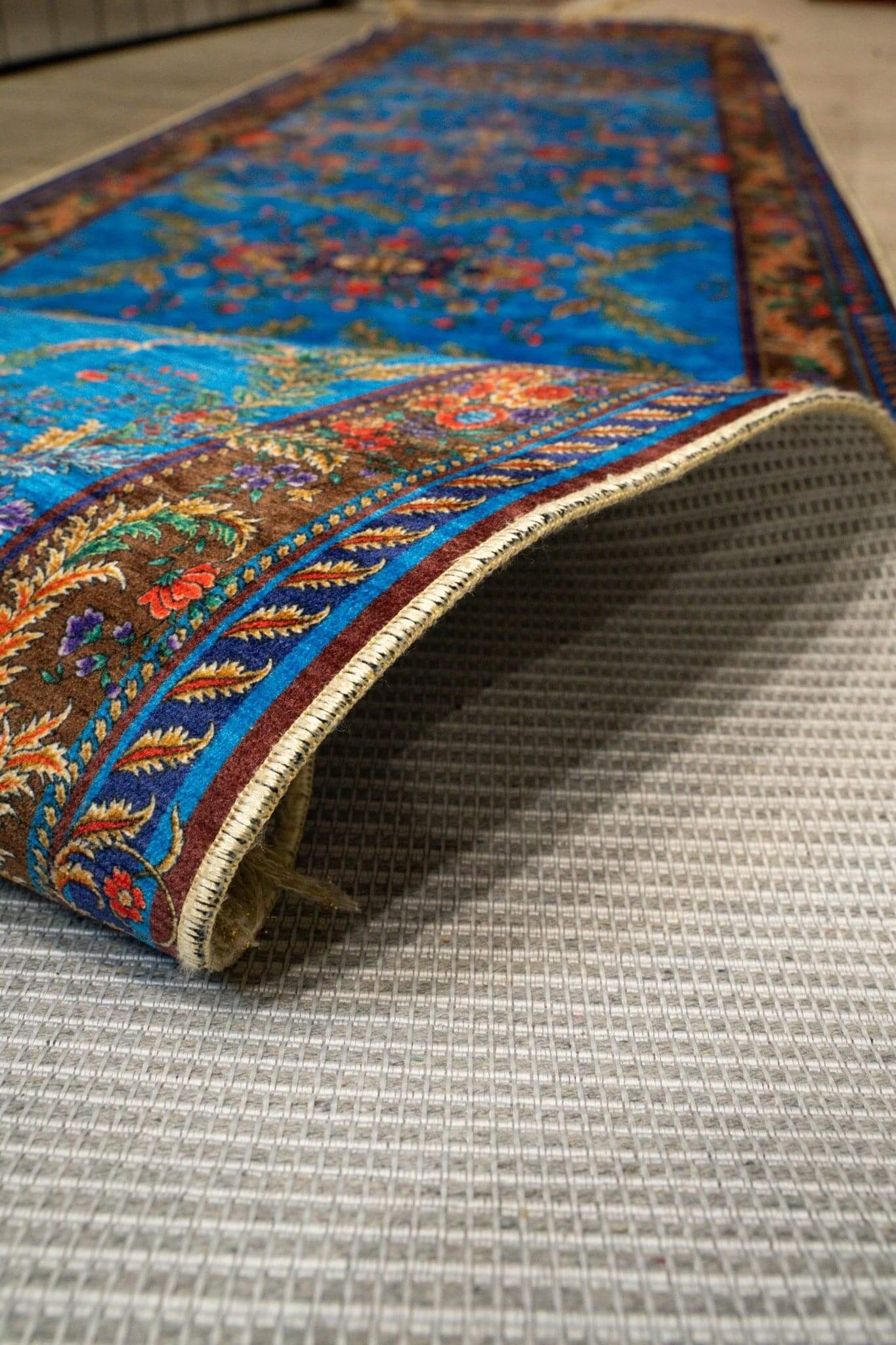 Hallway Runner Blue-F