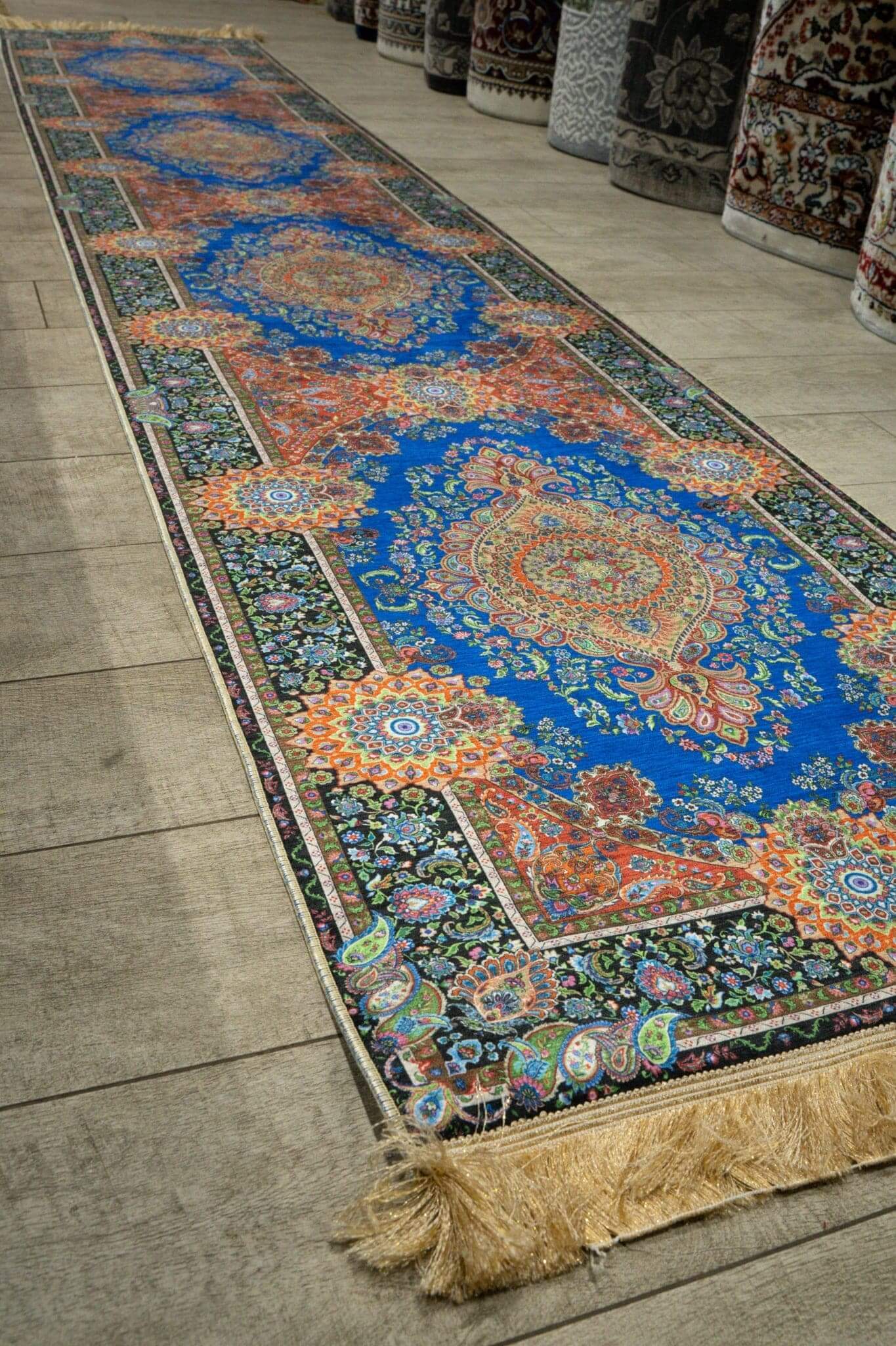 Hallway Runner Blue-G