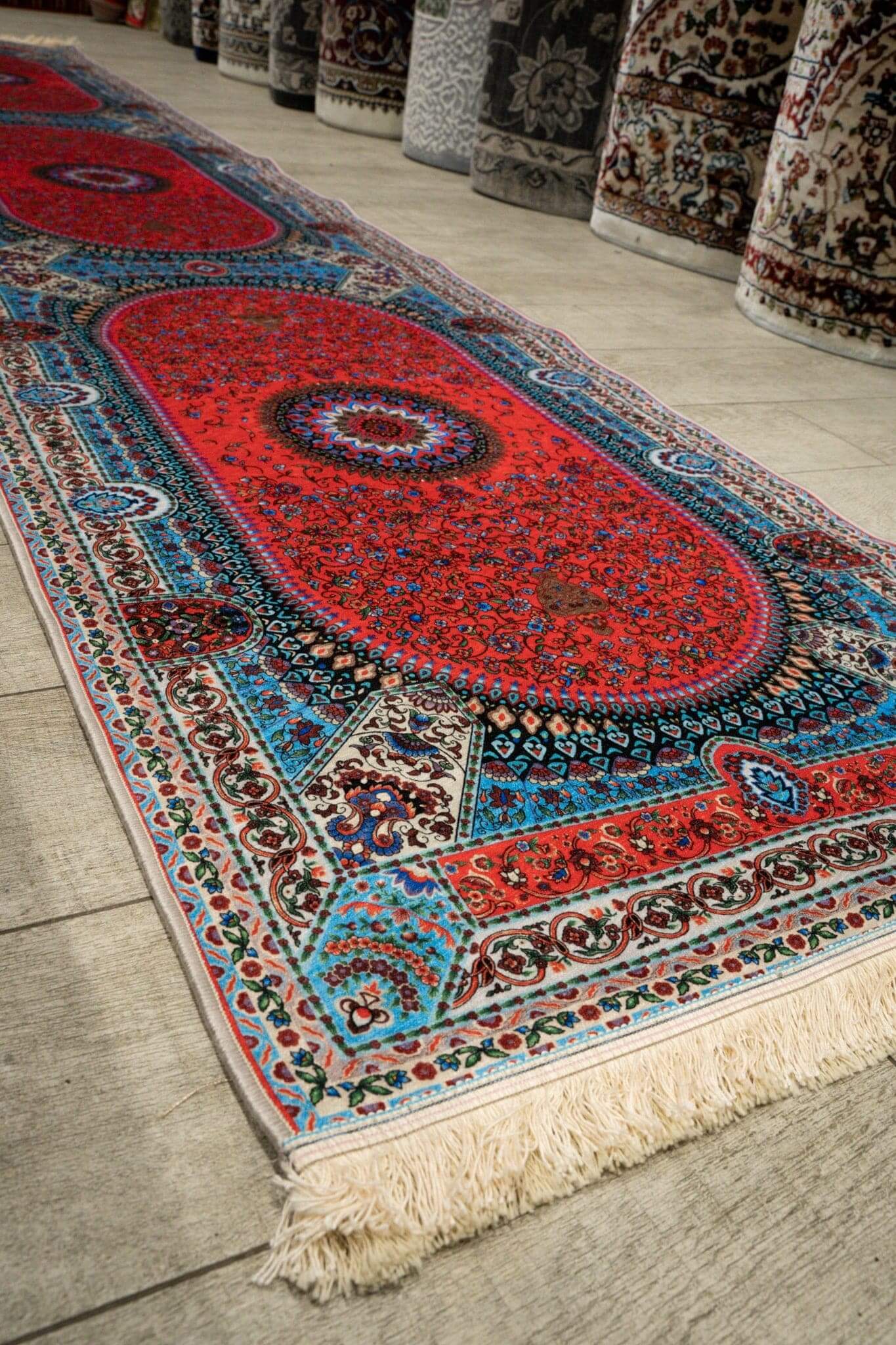 Hallway Runner Red-B