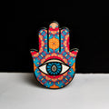 Hamsa Hand Coaster - Red