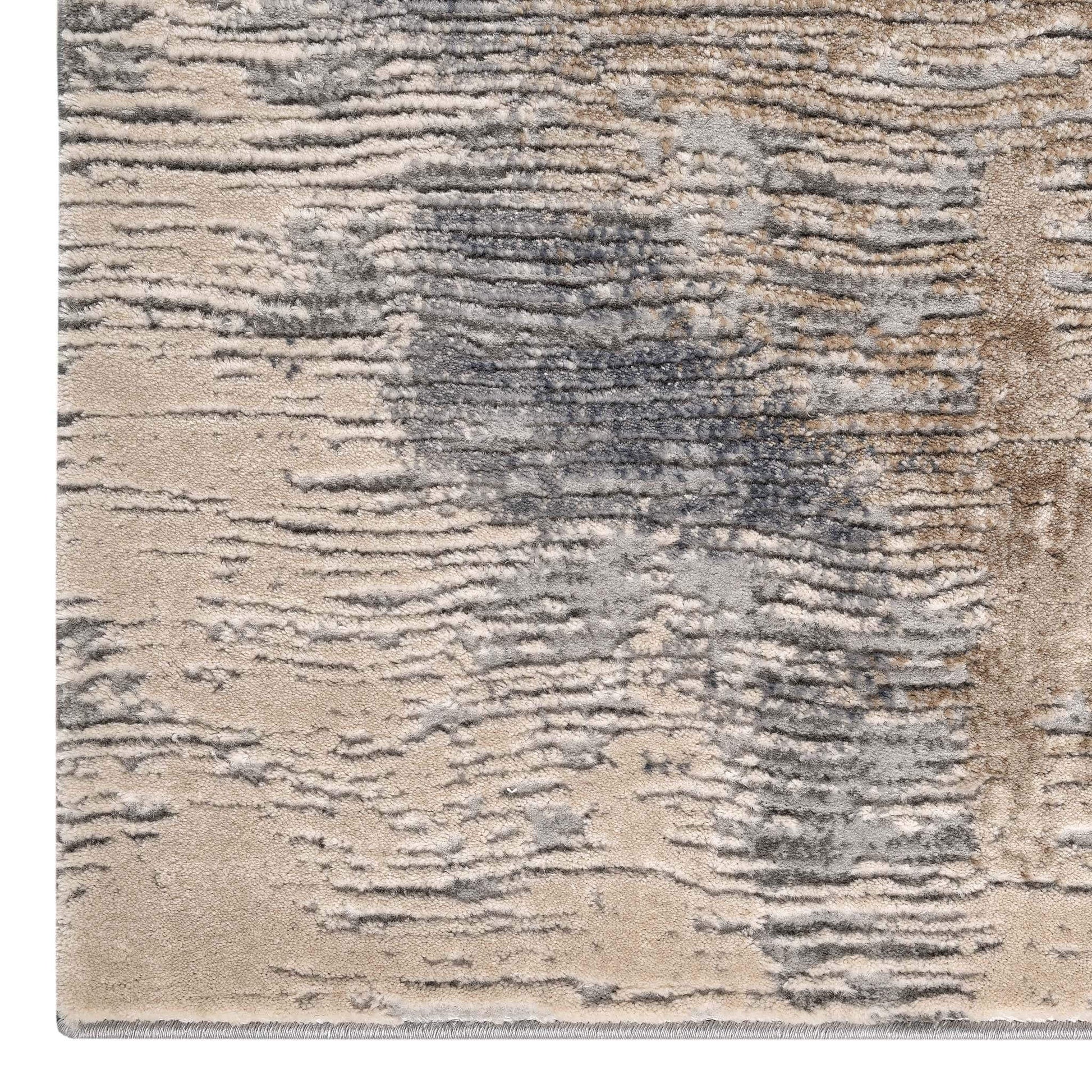 Istanbul Elegance 177 Grey-This ultra-modern collection consists of highly popular designs and colours sculpted into a textured pile made from heat-set polyester and polypropylene. The pastel tones and indistinct patterns used in these rugs make them suit