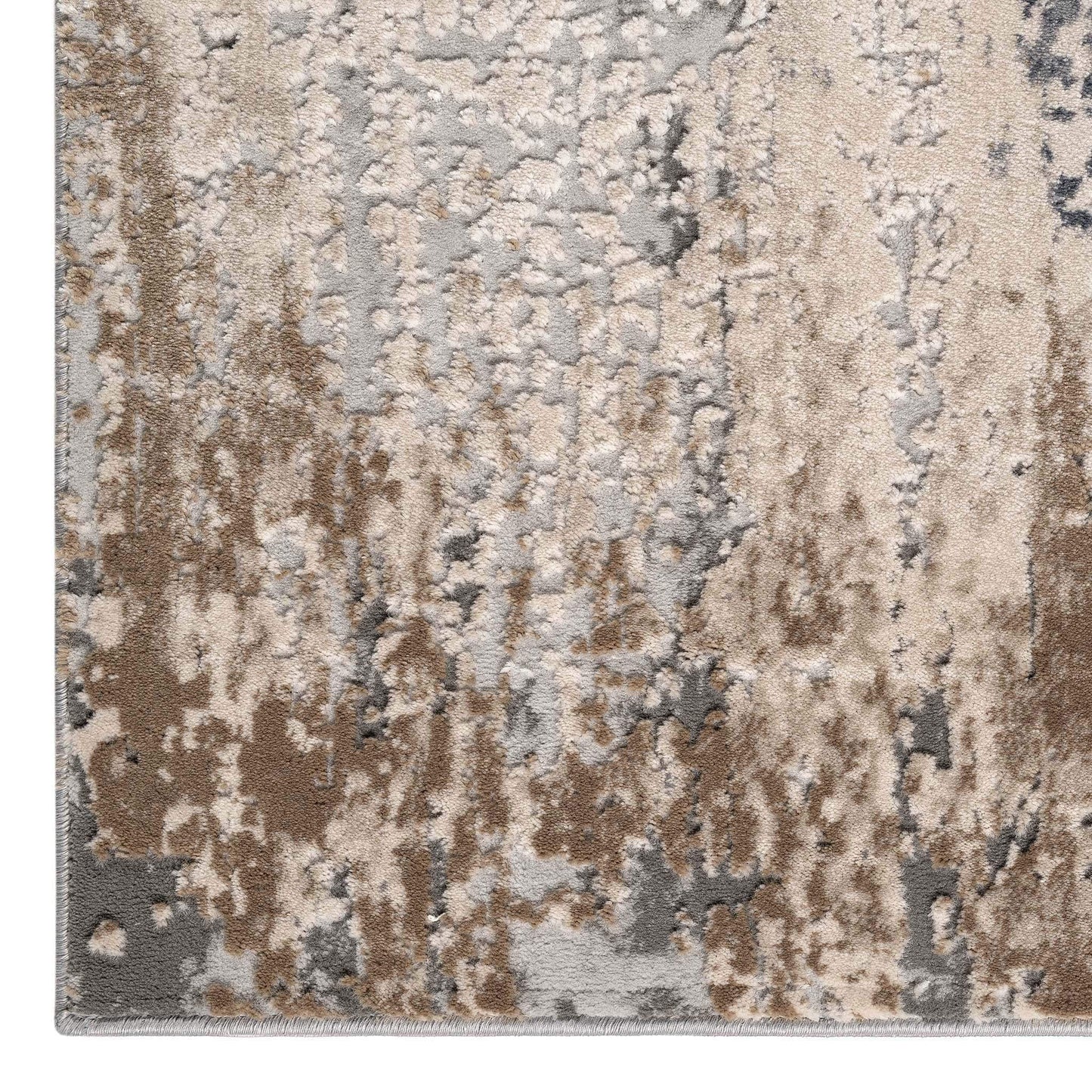 Istanbul Elegance 286 Lt Grey Hallway Runner-This ultra-modern collection consists of highly popular designs and colours sculpted into a textured pile made from heat-set polyester and polypropylene. The pastel tones and indistinct patterns used in these r