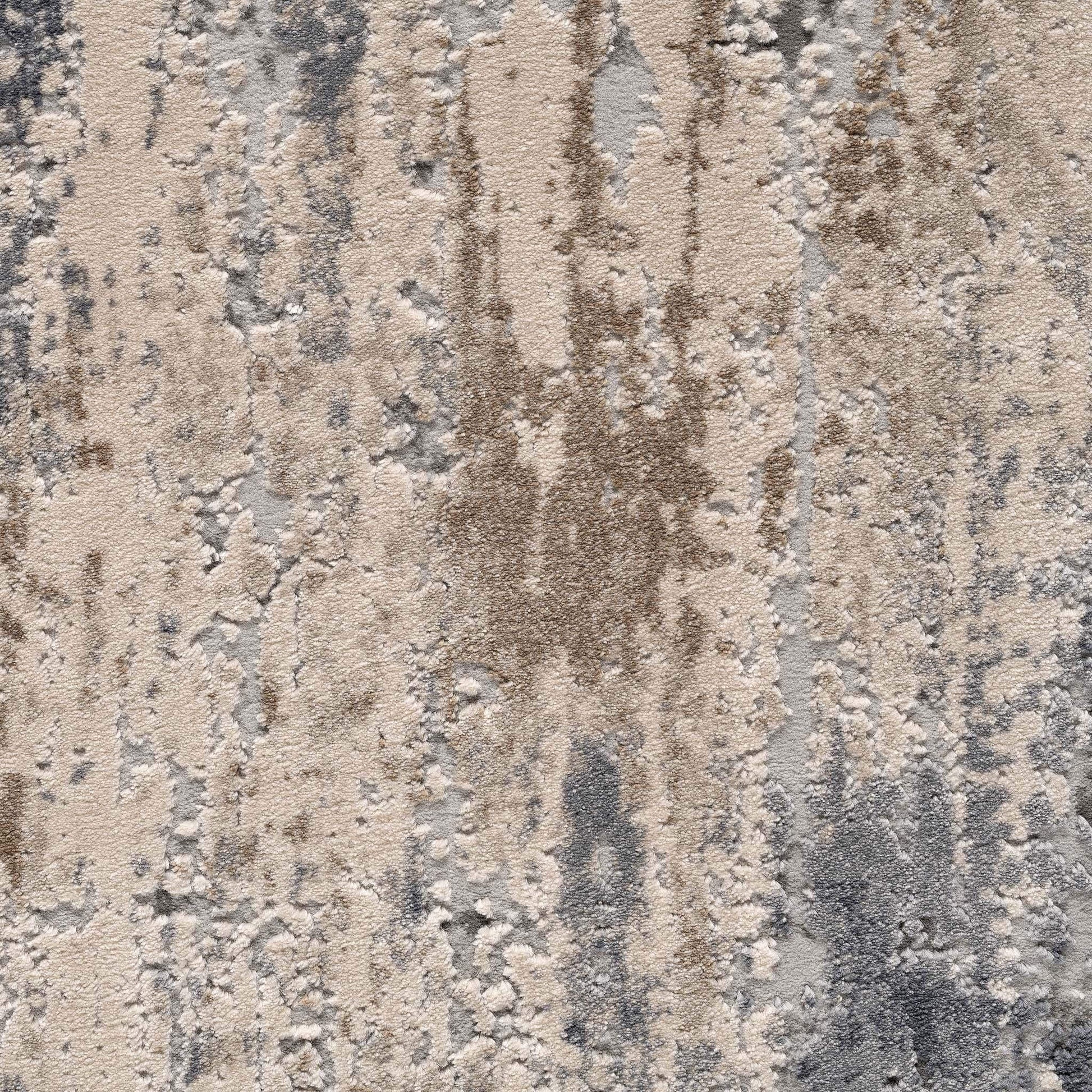 Istanbul Elegance 286 Lt Grey Hallway Runner-This ultra-modern collection consists of highly popular designs and colours sculpted into a textured pile made from heat-set polyester and polypropylene. The pastel tones and indistinct patterns used in these r