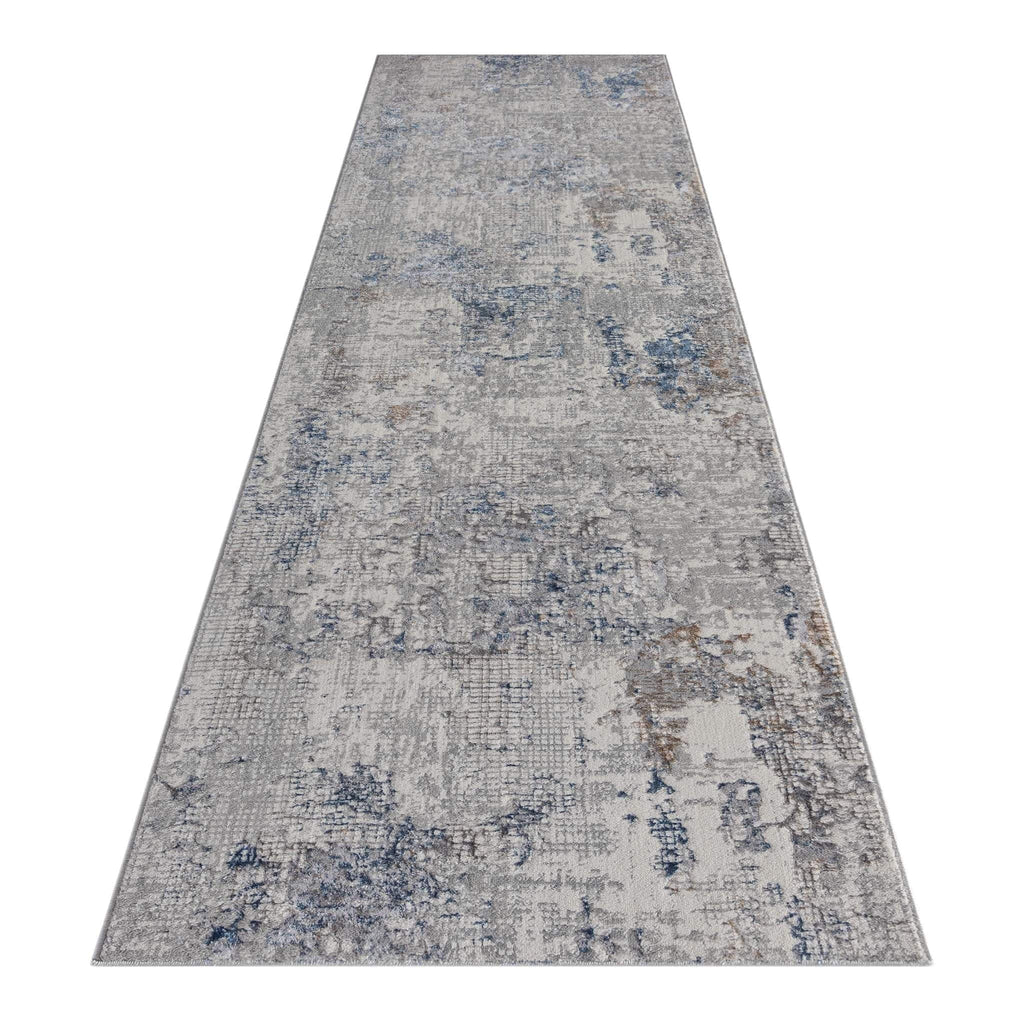 Luxe Soft Elegance 17 Grey Hallway Runner