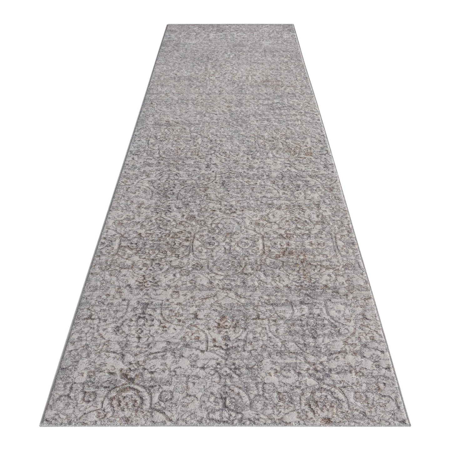 Luxe Soft Elegance 29 Beige Hallway Runner-This exquisite collection is made up of highly versatile designs presented on multi-textured, stain-hiding backgrounds. The harmonious, soft tone colour-scheme used in these rugs makes this range suitable for a l