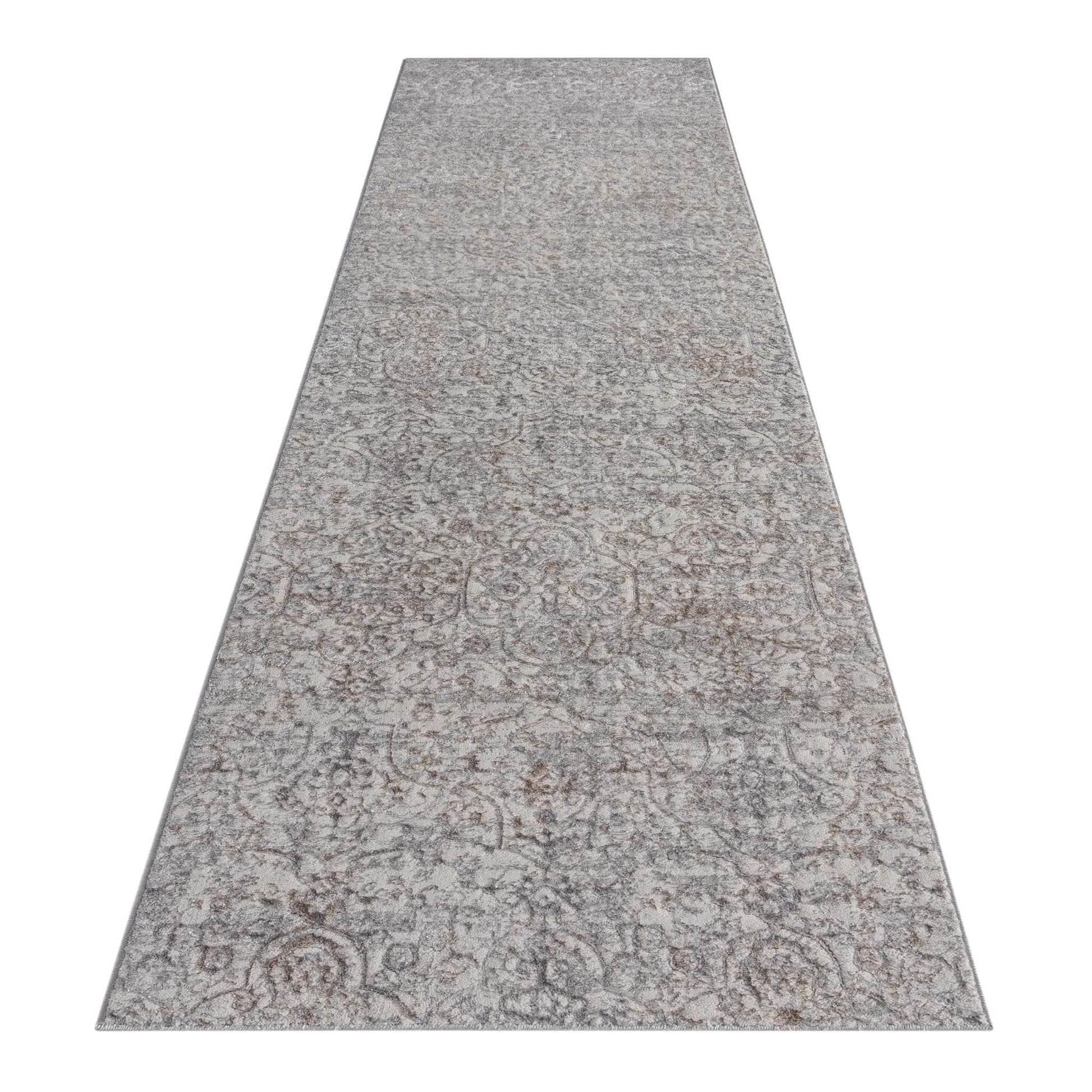 Luxe Soft Elegance 29 Beige Hallway Runner-This exquisite collection is made up of highly versatile designs presented on multi-textured, stain-hiding backgrounds. The harmonious, soft tone colour-scheme used in these rugs makes this range suitable for a l
