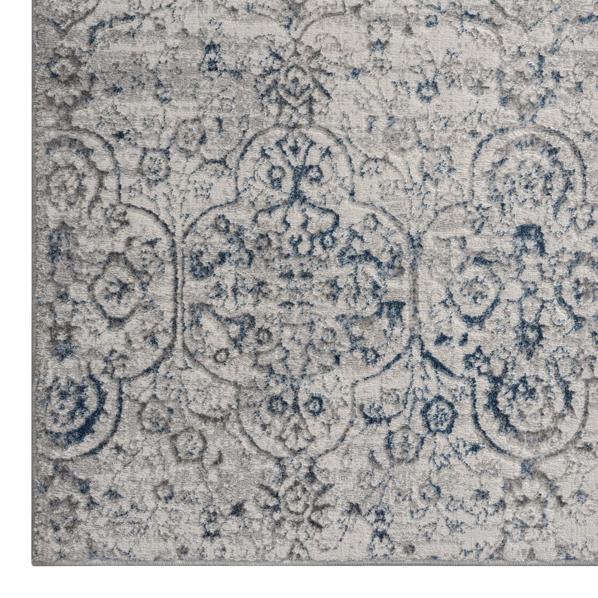 Luxe Soft Elegance 29 Grey Hallway Runner