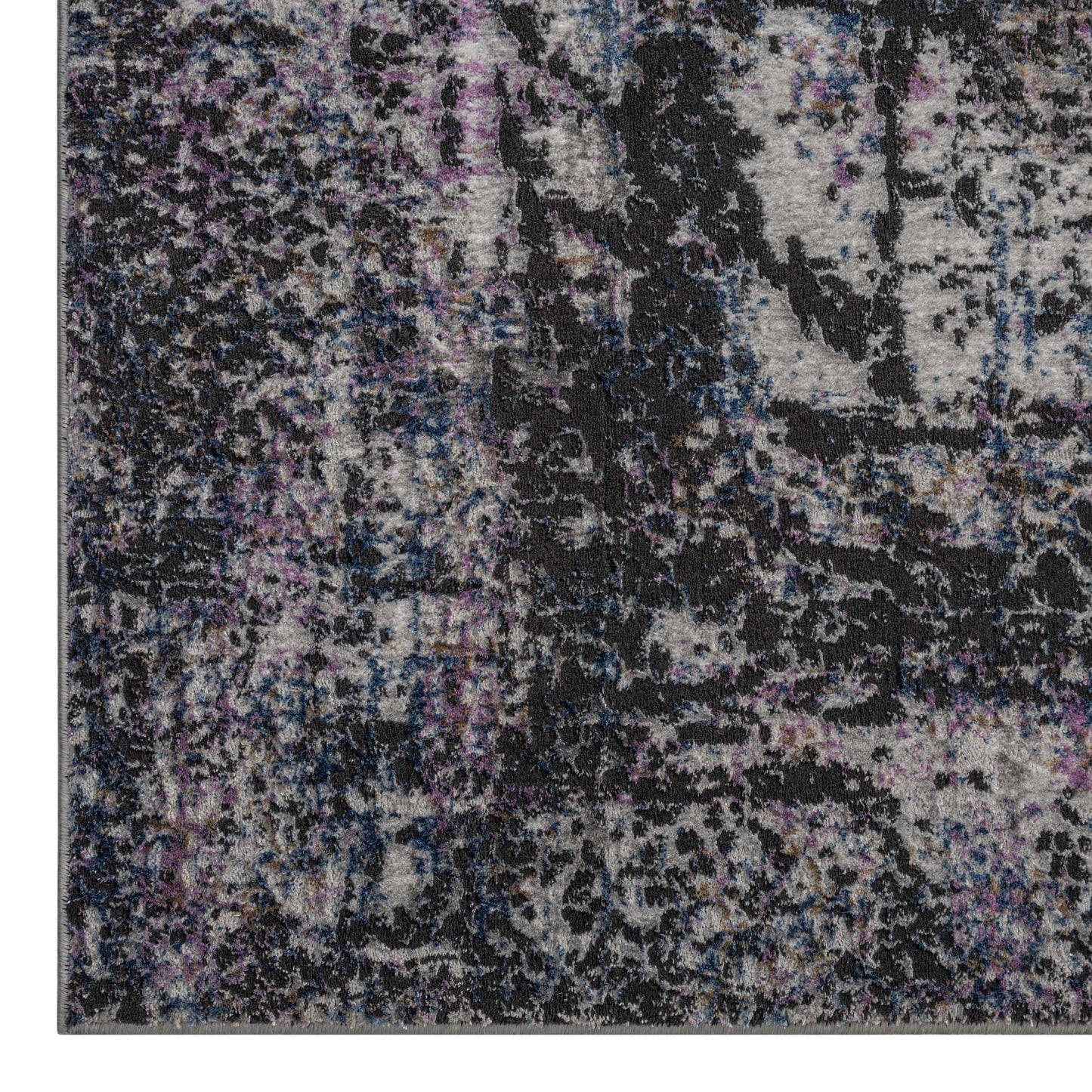 Luxe Soft Elegance 636 Grey Hallway Runner-This exquisite collection is made up of highly versatile designs presented on multi-textured, stain-hiding backgrounds. The harmonious, soft tone colour-scheme used in these rugs makes this range suitable for a l