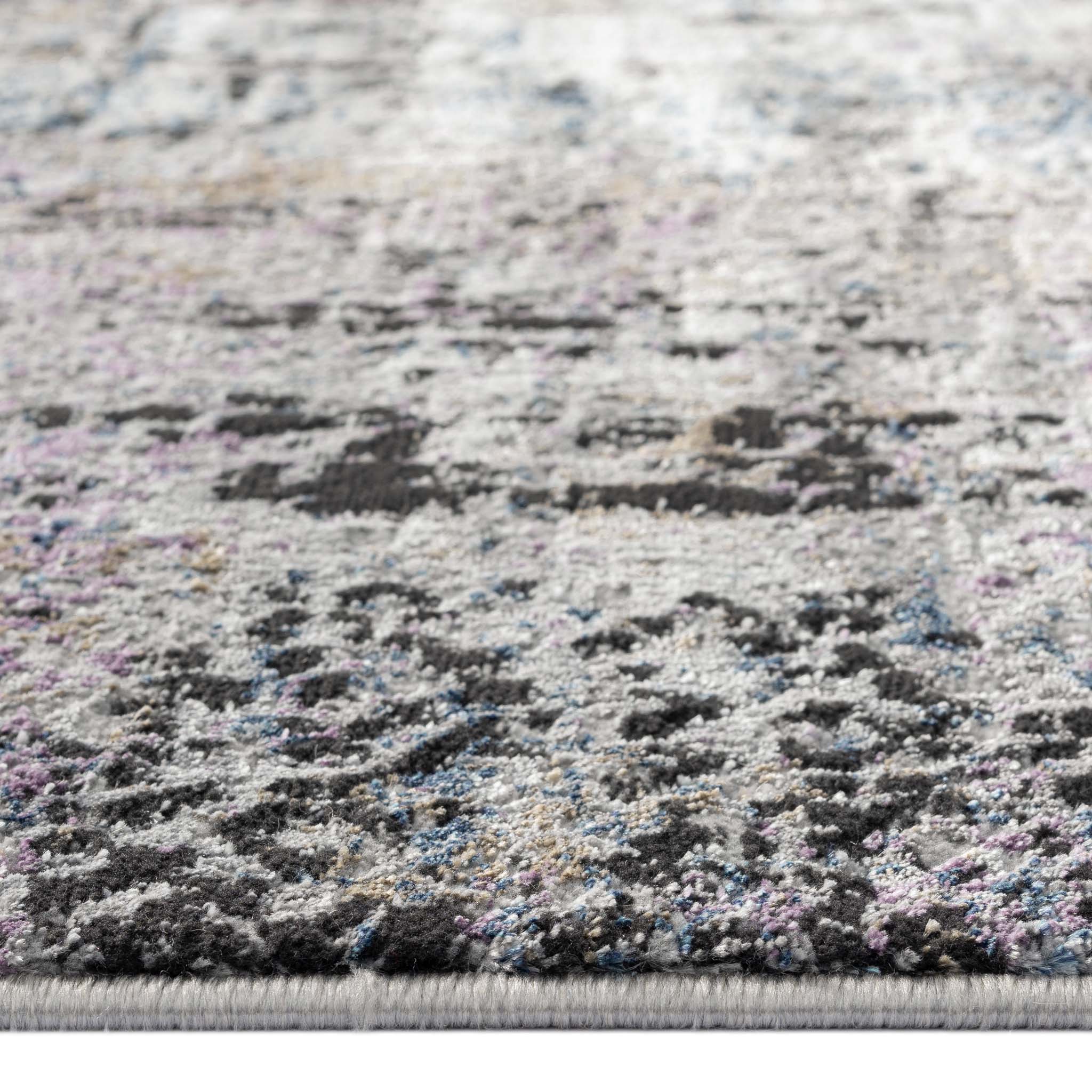 Luxe Soft Elegance 636 Grey Hallway Runner