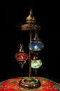 Mosaic Floor Lamp (Turkish Lamps)-Discover the beauty of a Turkish mosaic floor lamp. This stunning lamp combines intricate glasswork with warm, ambient lighting to elevate any room's decor. Perfect for creating a cozy atmosphere, this Turkish lamp includ