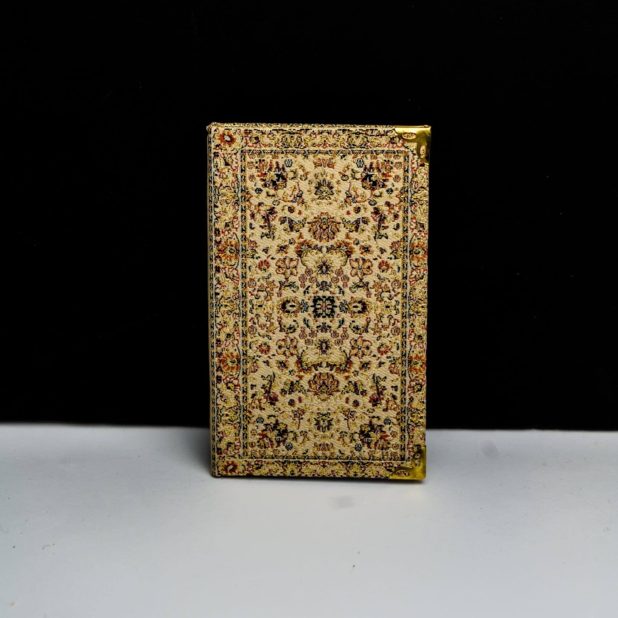 Notebook Rug Pattern- Cream