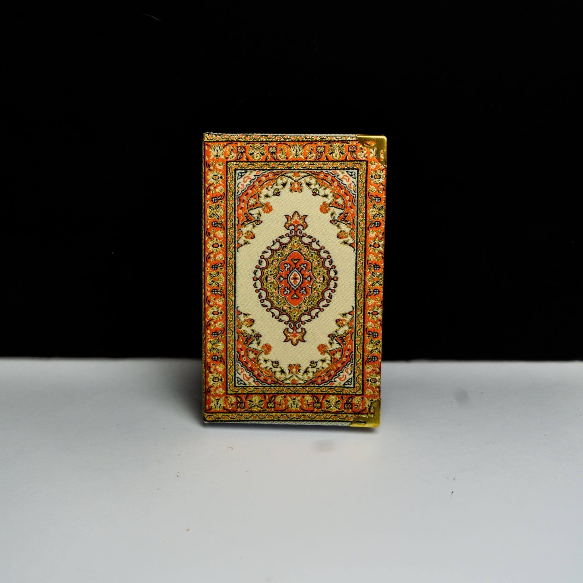 Notebook Rug Pattern- Orange – Bazaar G Rugs N Gifts