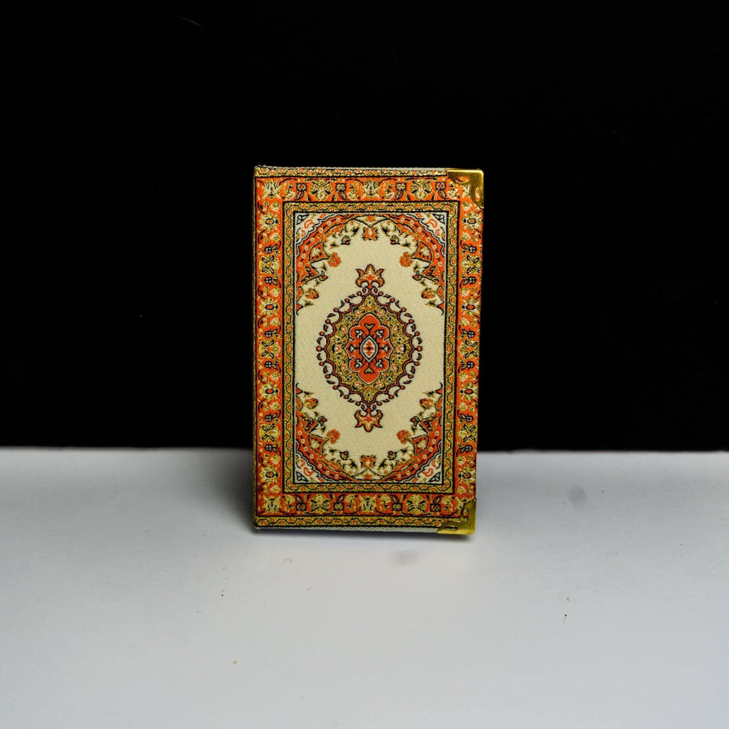 Notebook Rug Pattern- Orange