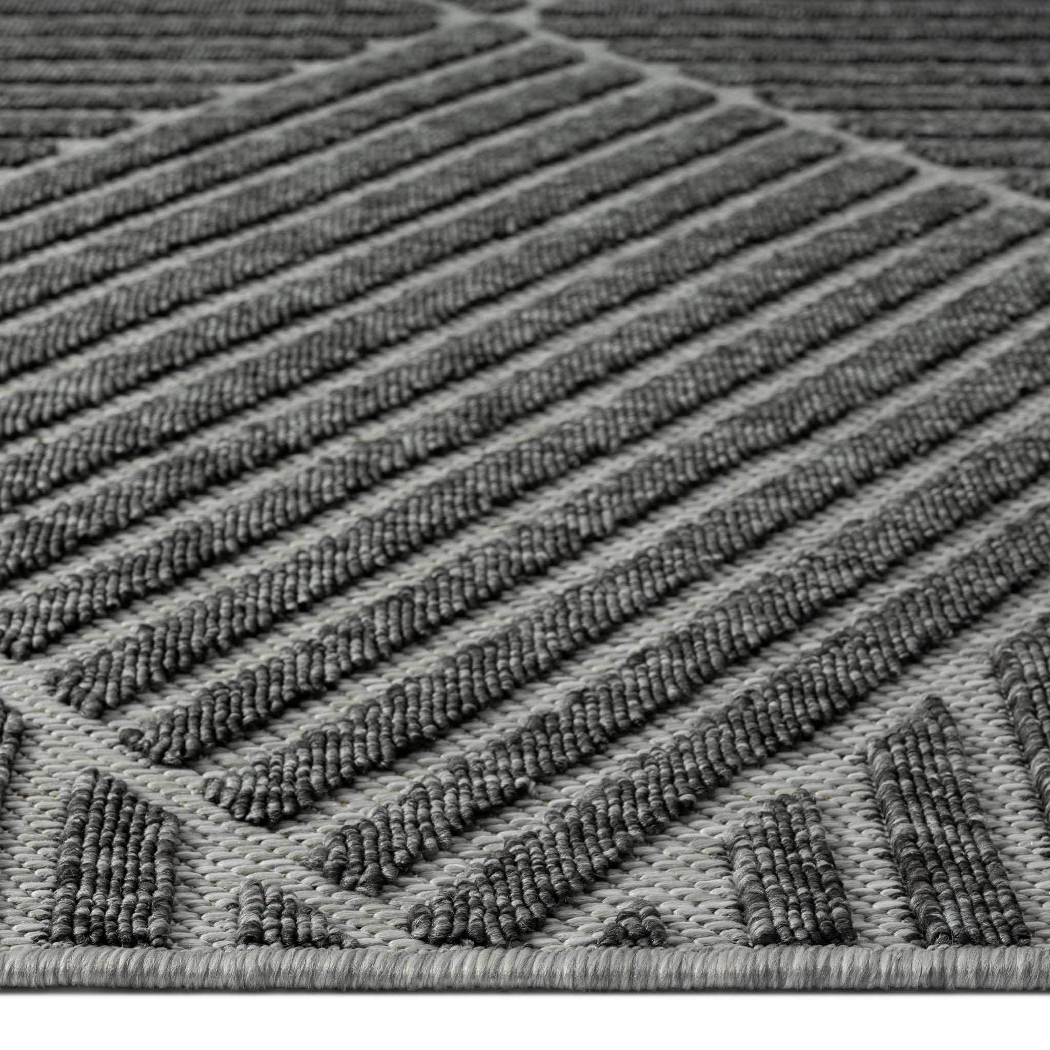 Outdoor Rugs 350 Grey Hallway Runner