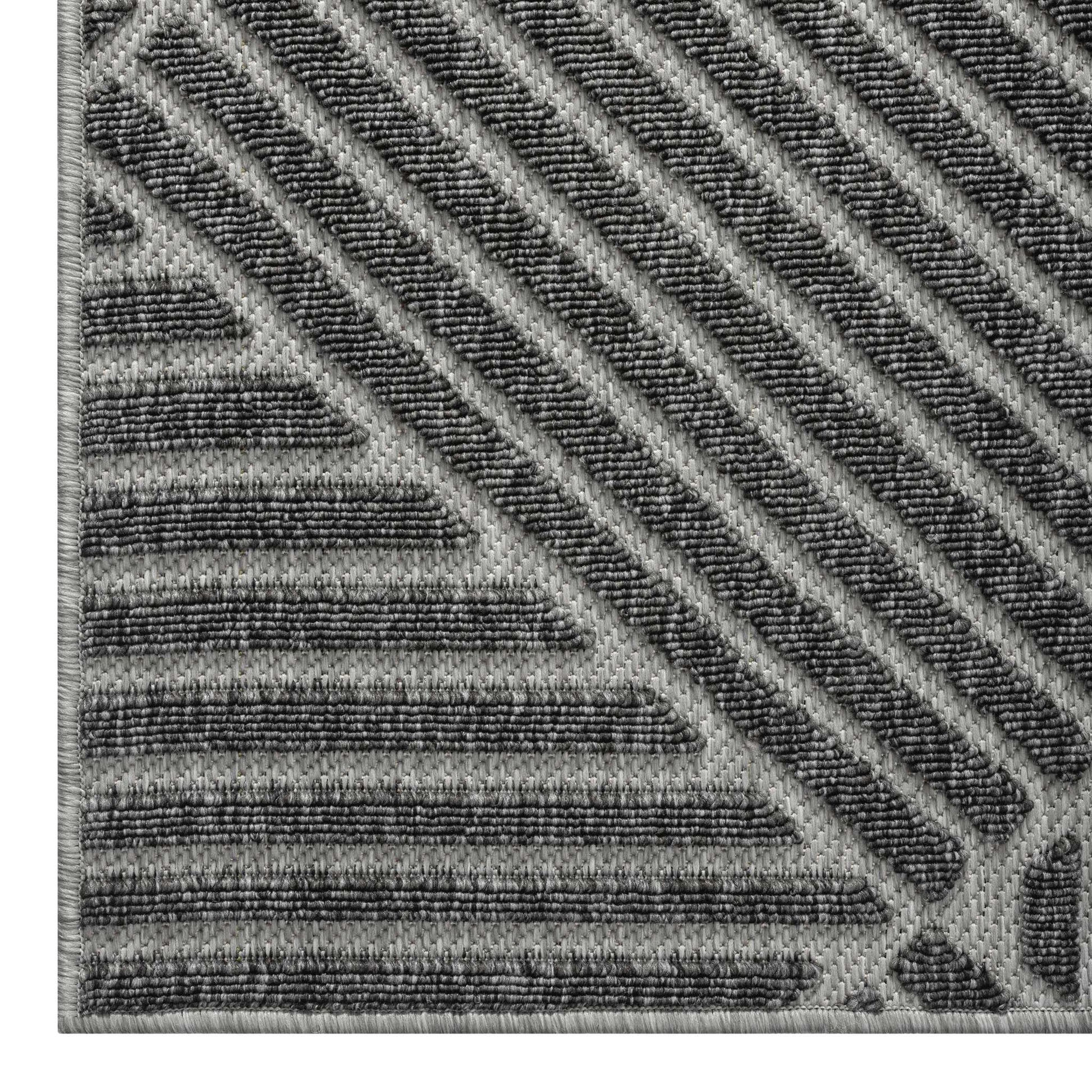 Outdoor Rugs 350 Grey Hallway Runner