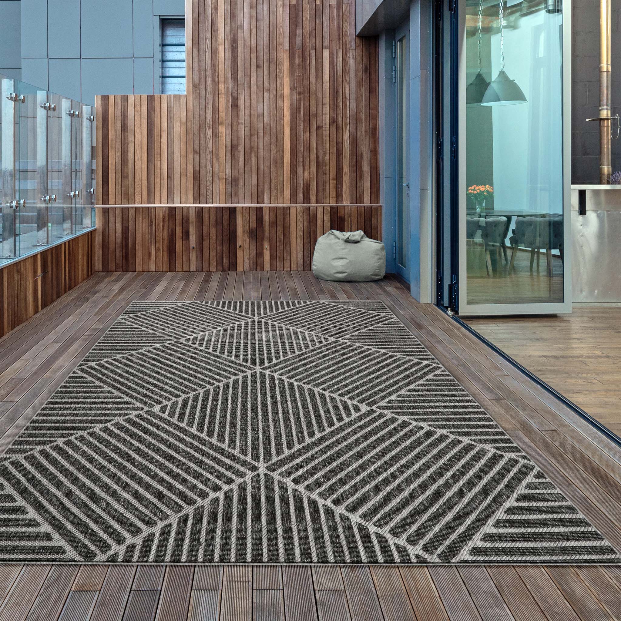 Outdoor Rugs 350 Grey