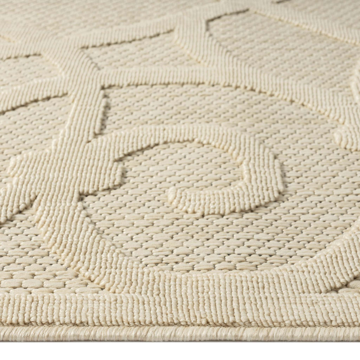 Cmiygl Rug Outdoor Rugs 351 Cream Hallway Runner – Bazaar G Rugs N Gifts
