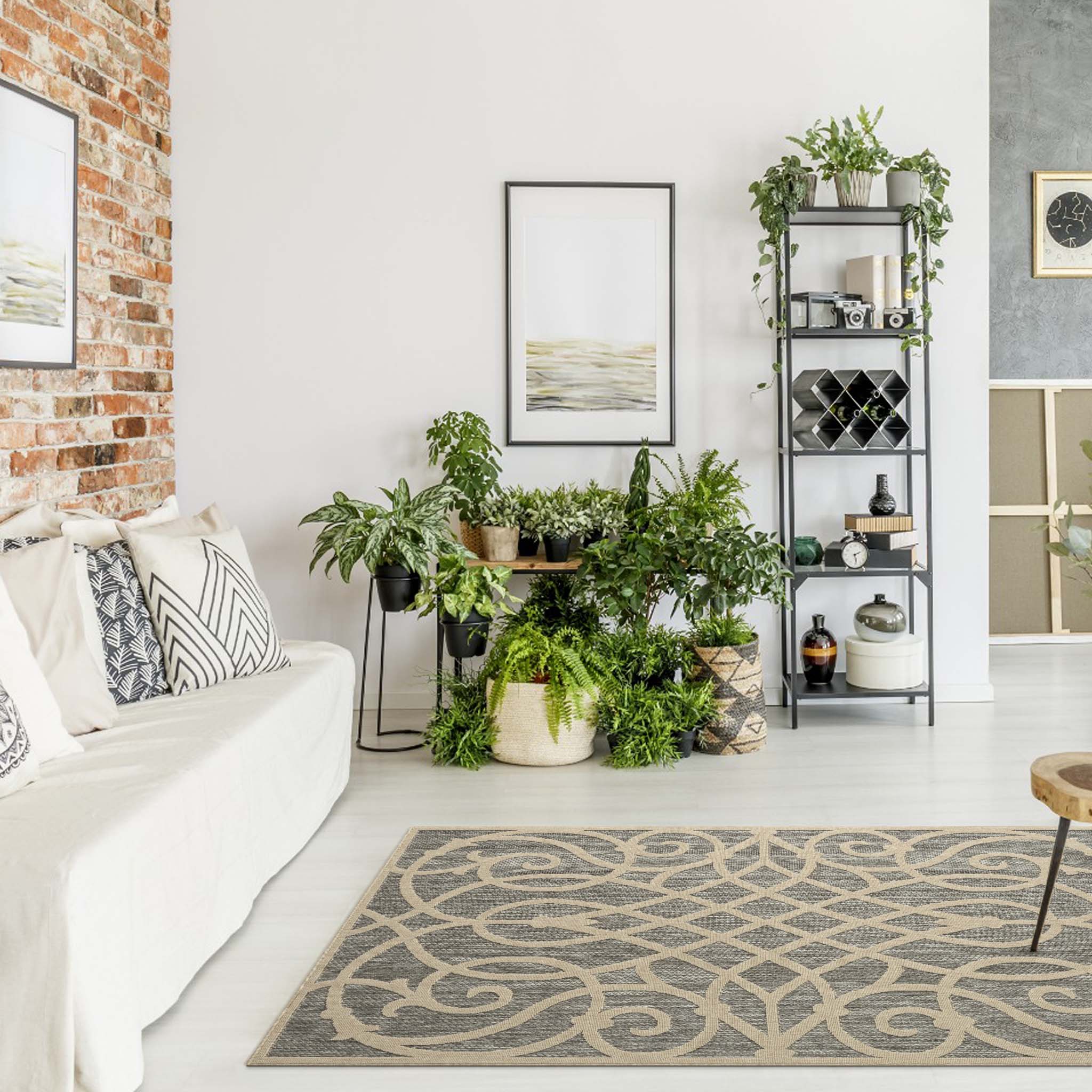 Outdoor Rugs 351 Grey