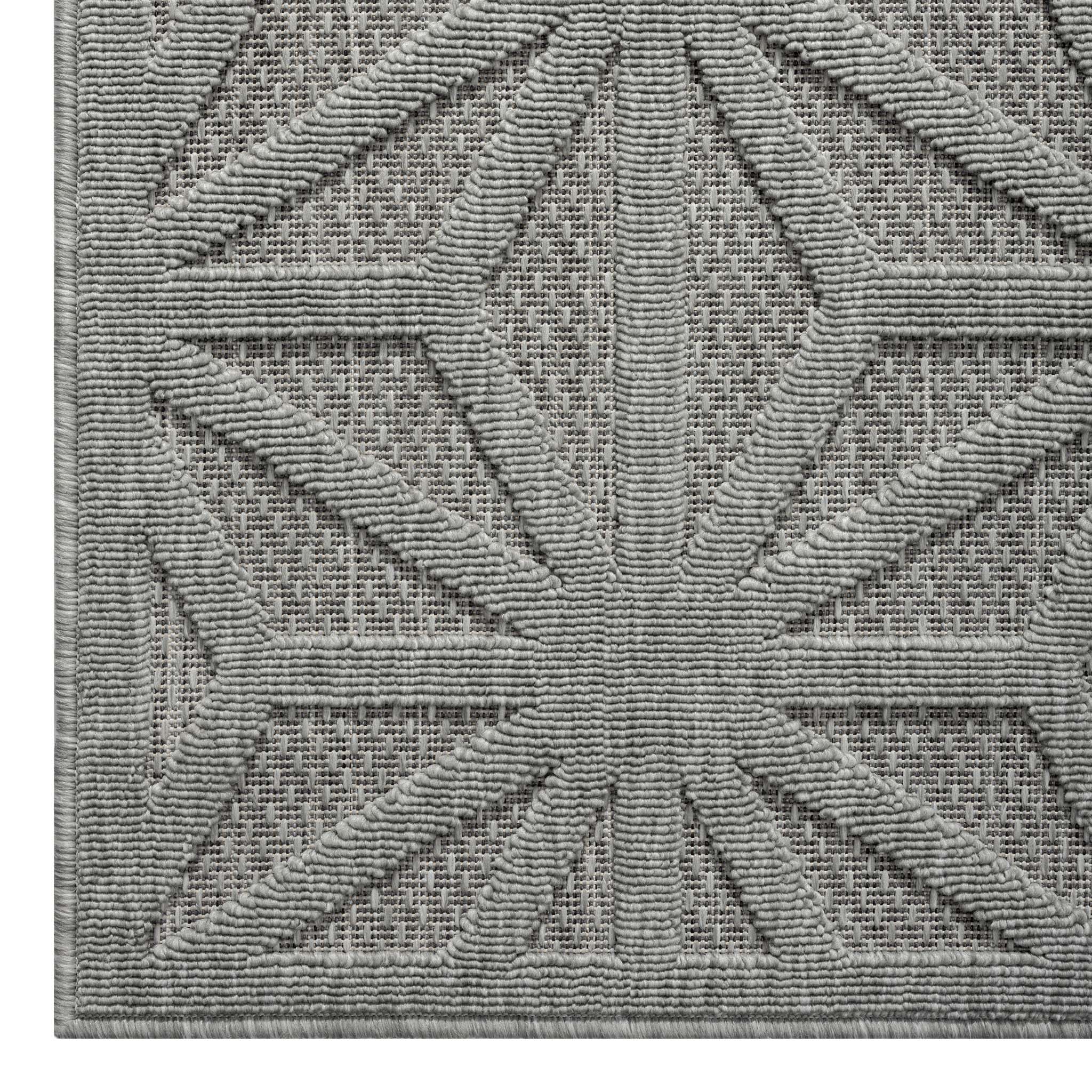 Outdoor Rugs 352 Grey Hallway Runner