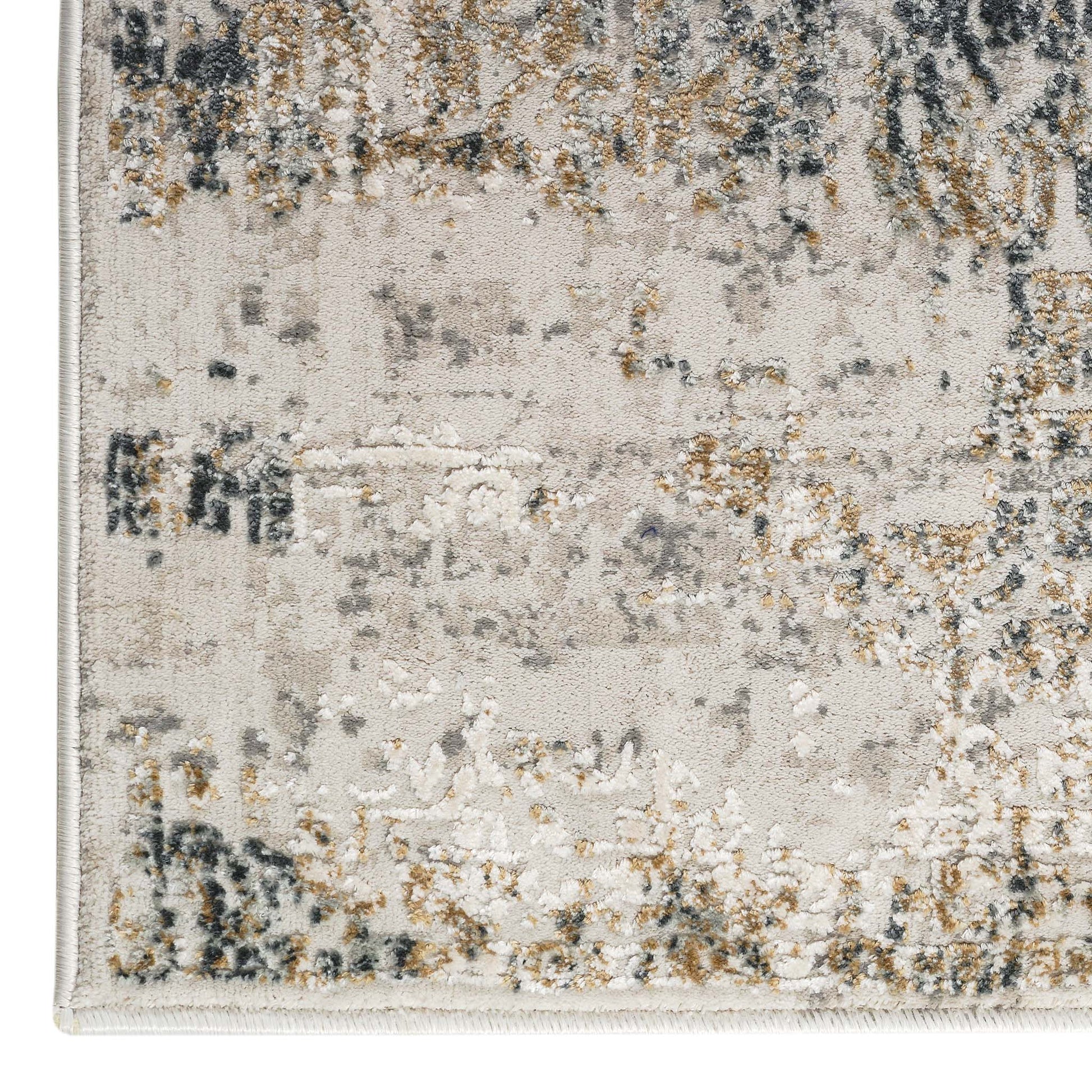 Regal Comfort 504 Sand-This exclusive collection consists of luxuriously sculpted, high-density rugs with a multi-textured soft pile. Power loomed in Turkey to highest standards and made from viscose, polyester, and cotton, this range is sure to please th