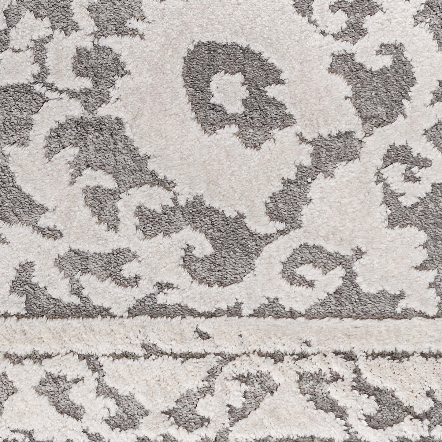 Regal Comfort 799 Lt Grey Hallway Runner-This exclusive collection consists of luxuriously sculpted, high-density rugs with a multi-textured soft pile. Power loomed in Turkey to highest standards and made from viscose, polyester, and cotton, this range is