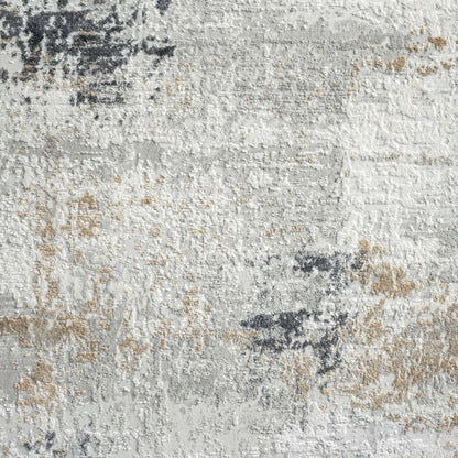 Royal 101 Grey Hallway Runner-This exclusive collection consists of luxuriously sculpted, high-density rugs with a multi-textured soft pile. Power loomed in Turkey to highest standards and made from viscose, polyester, and cotton, this range is sure to pl