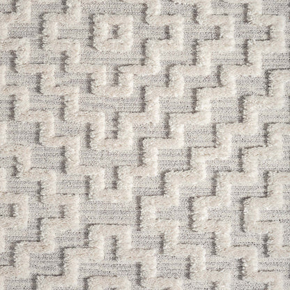 Soft Neutral 3631 Lt Grey-This attractive collection, with its subtle designs and geometric patterns is made from soft polyester, and has a high-and-low sculpted pile with up to 20 mm. thickness. The harmonious colour scheme used in this fashionable colle
