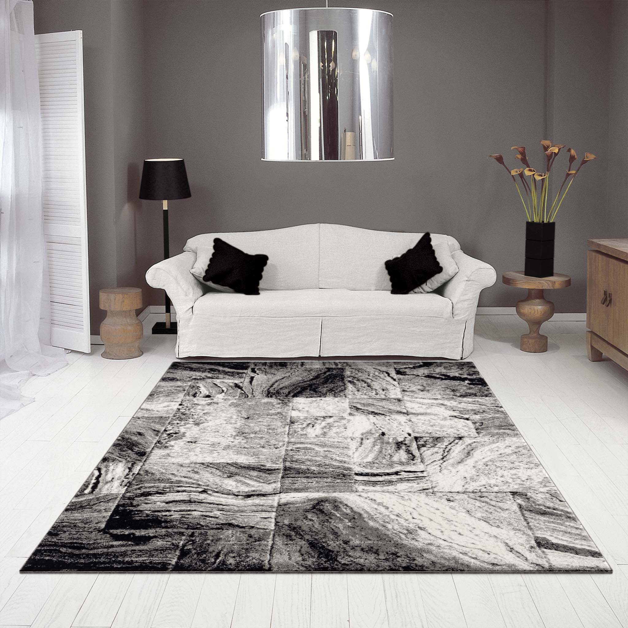 Timeless Turkish Tapestry 9623 Black