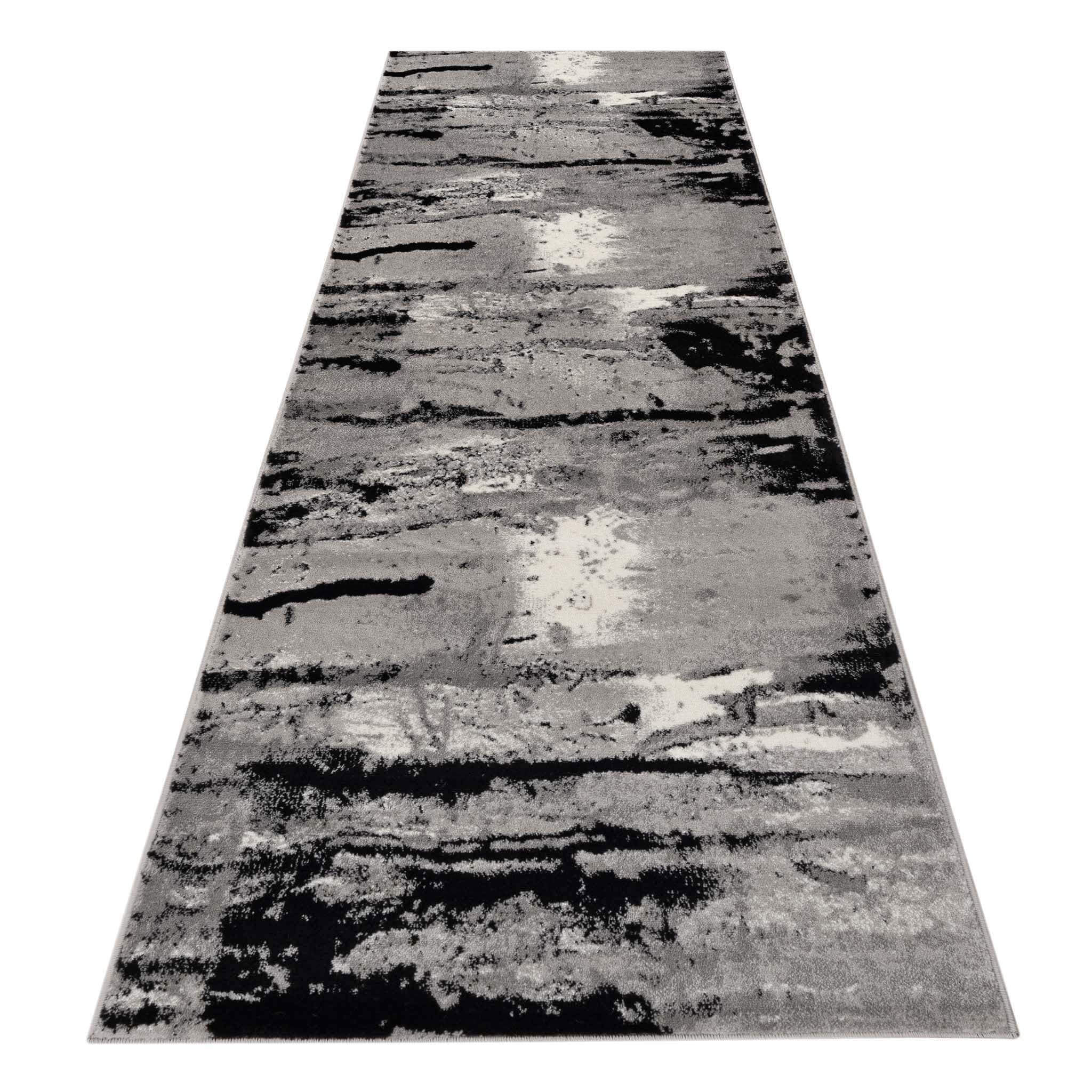 Timeless Turkish Tapestry 3444 Grey Hallway Runner