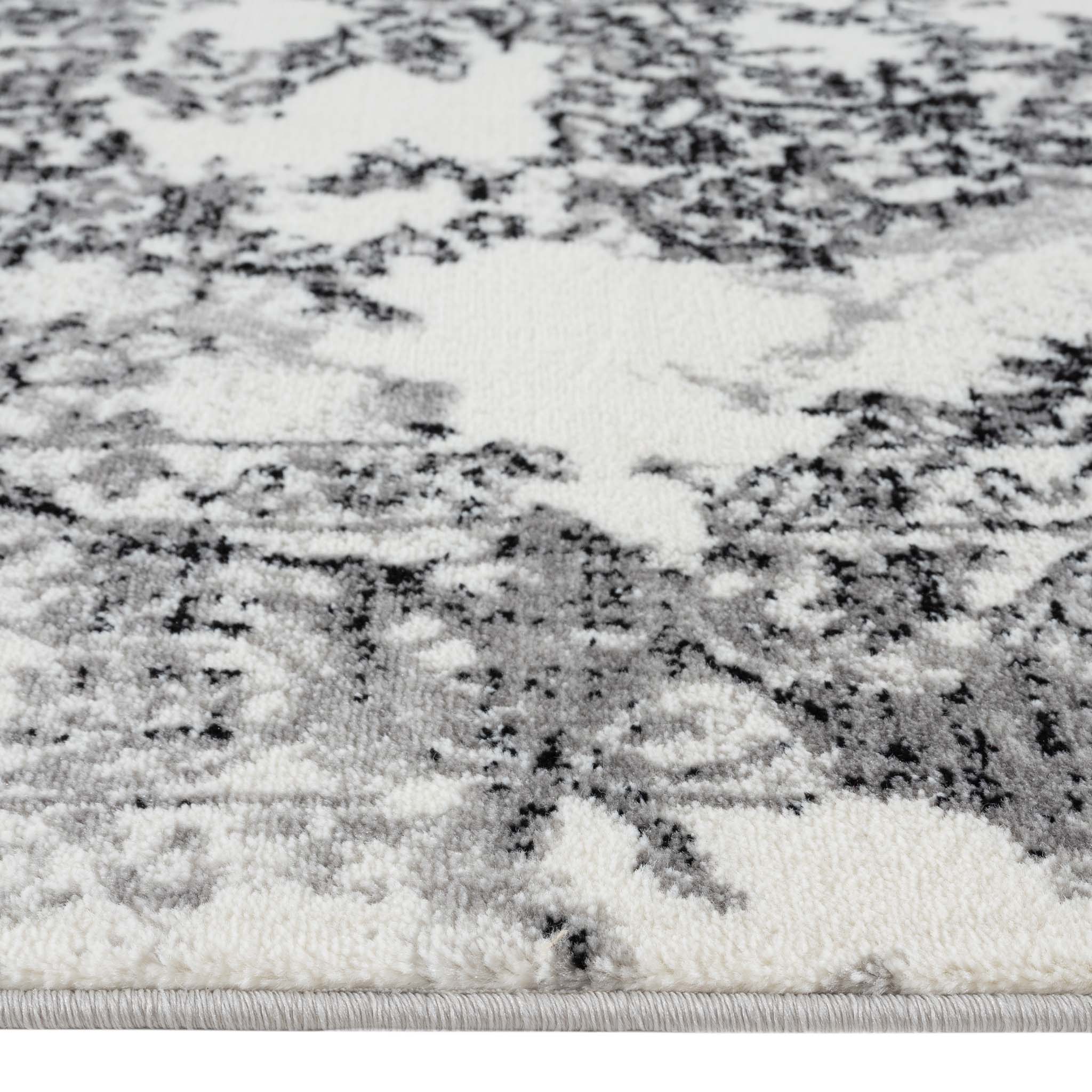 Timeless Turkish Tapestry 3446 Grey Hallway Runner