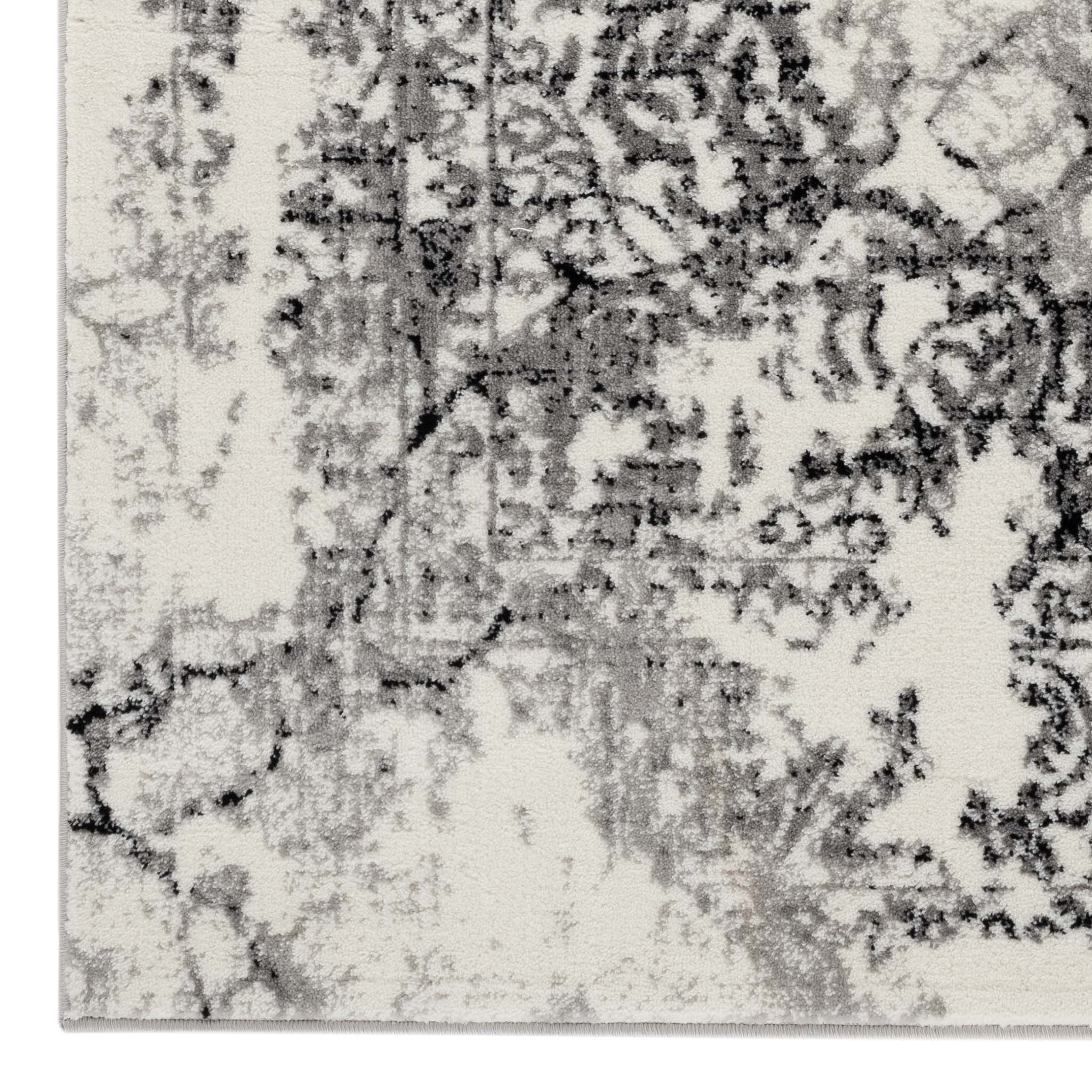 Timeless Turkish Tapestry 3446 Grey Hallway Runner