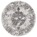 Timeless Turkish Tapestry 3446 Grey Round