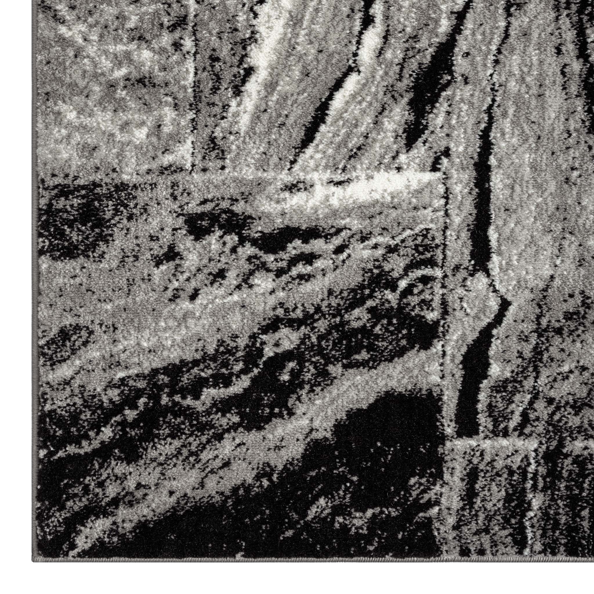 Timeless Turkish Tapestry 9623 Black Hallway Runner