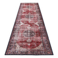 Vintage Turkish 2017 Red Hallway Runner