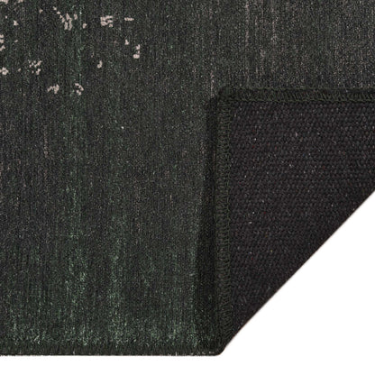 Vintage Turkish 32 Green-This exquisite collection recreates the spirit of well-worn antique textiles of the classic orient with its distressed traditional patterns and unusual designs, and suits contemporary interiors surprisingly well. These raw but sty