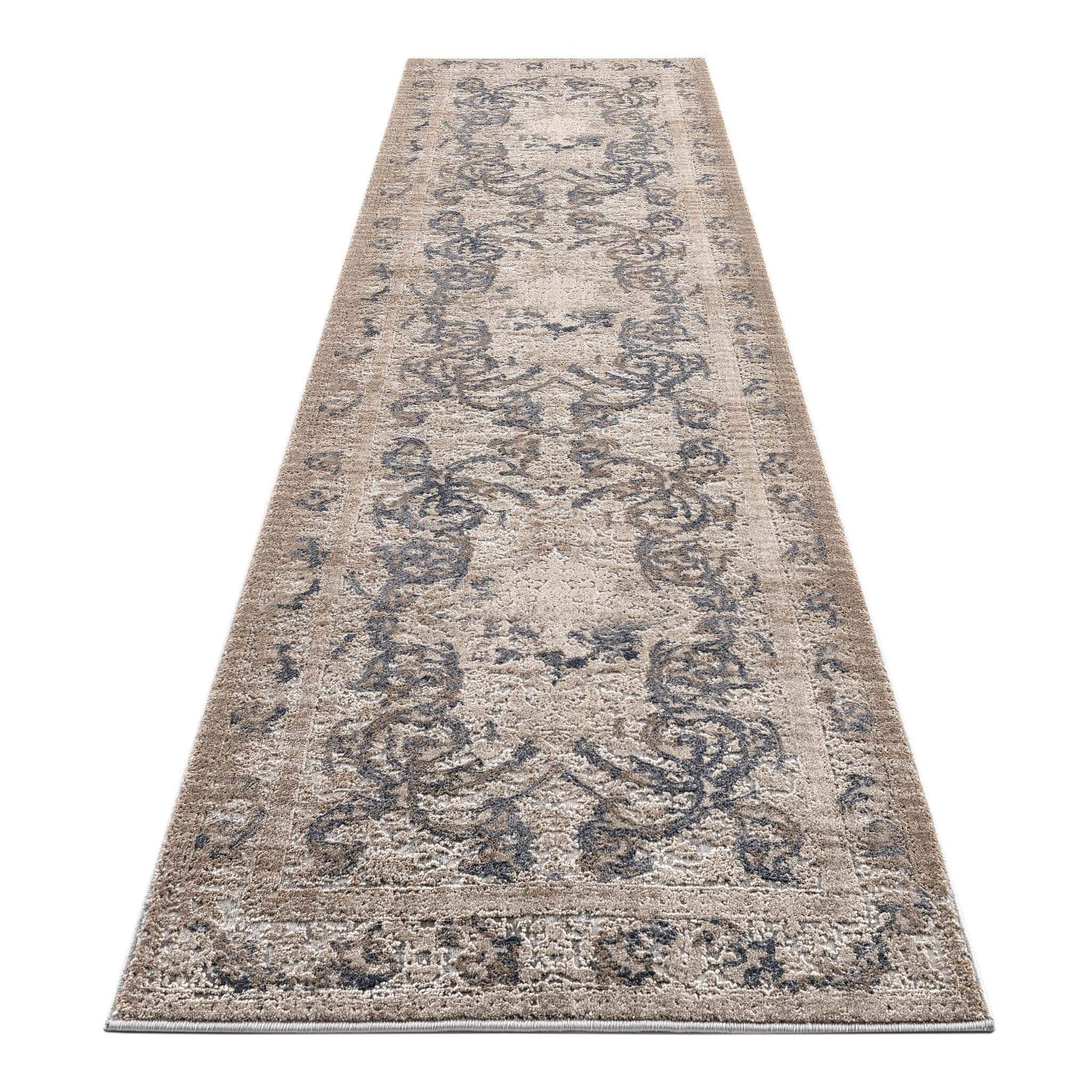 Vogue Istanbul 463 Grey Hallway Runner
