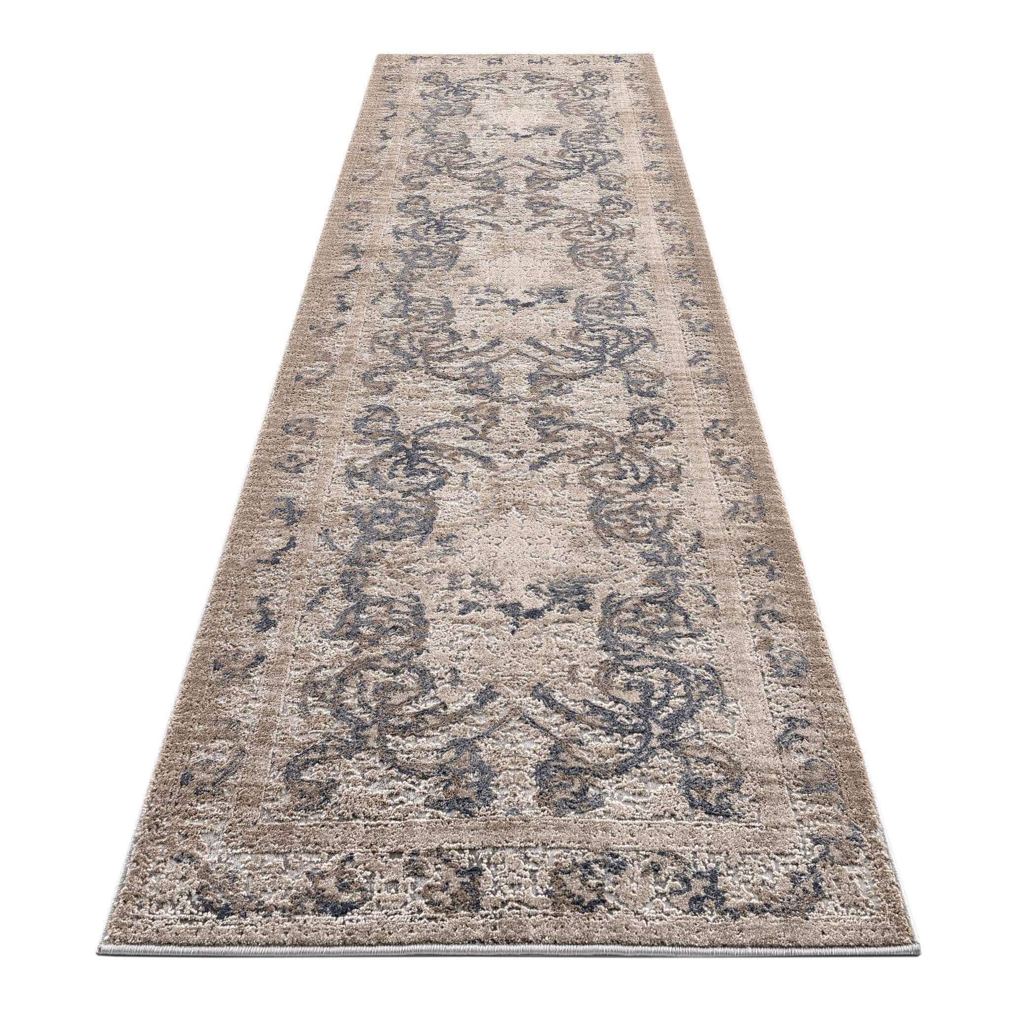 Vogue Istanbul 463 Grey Hallway Runner