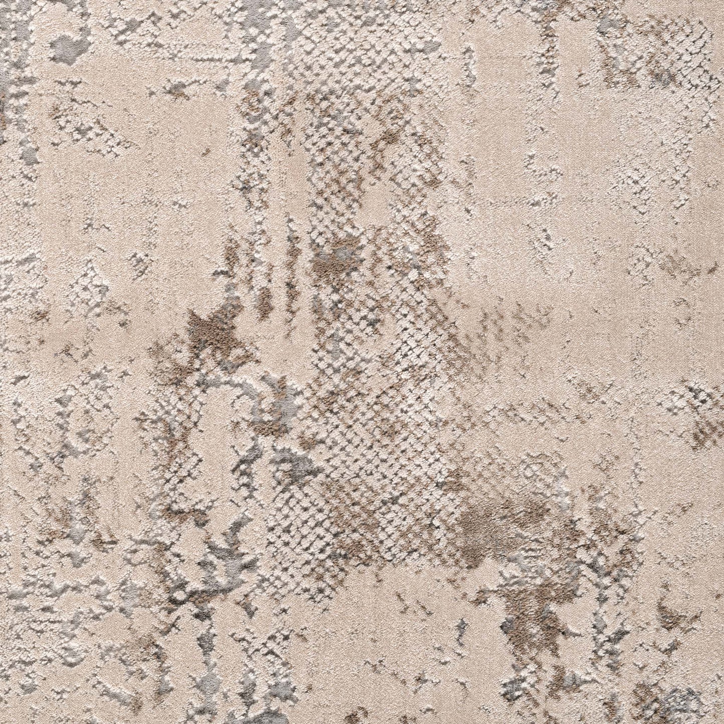 Vogue Istanbul 710 Lt Grey-This ultra-modern collection consists of highly popular designs and colours sculpted into a textured pile made from heat-set polyester and polypropylene. The pastel tones and indistinct patterns used in these rugs make them suit