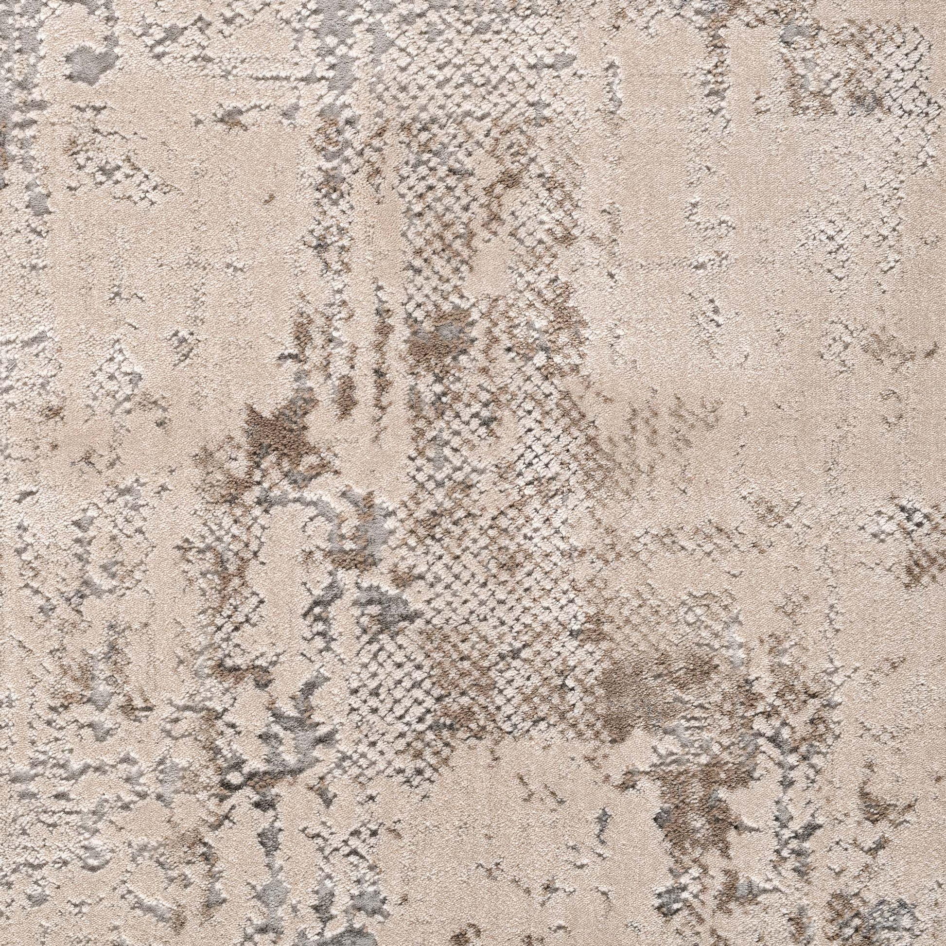 Vogue Istanbul 710 Lt Grey-This ultra-modern collection consists of highly popular designs and colours sculpted into a textured pile made from heat-set polyester and polypropylene. The pastel tones and indistinct patterns used in these rugs make them suit
