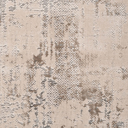 Vogue Istanbul 710 Lt Grey-This ultra-modern collection consists of highly popular designs and colours sculpted into a textured pile made from heat-set polyester and polypropylene. The pastel tones and indistinct patterns used in these rugs make them suit