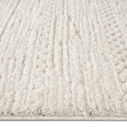 Soft Neutral 3630 Ivory Rectangle Rug   