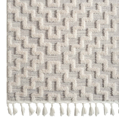 Soft Neutral 3631 Lt Grey Rectangle Rug   