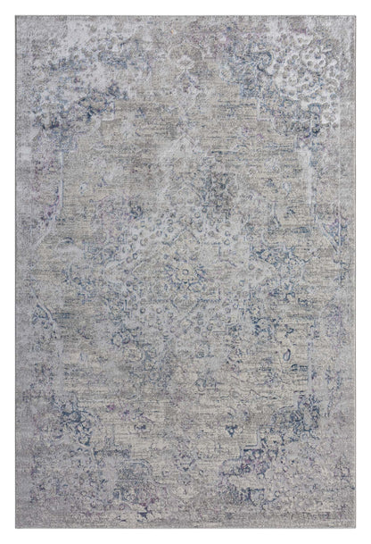 Luxe Soft Elegance 9 Grey Rectangle Rug   