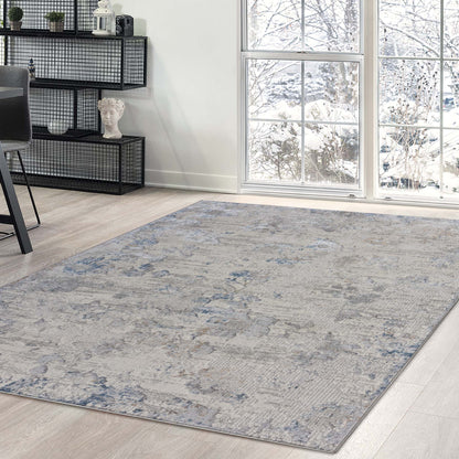 Luxe Soft Elegance 95 Lt.Grey Rectangle Rug   