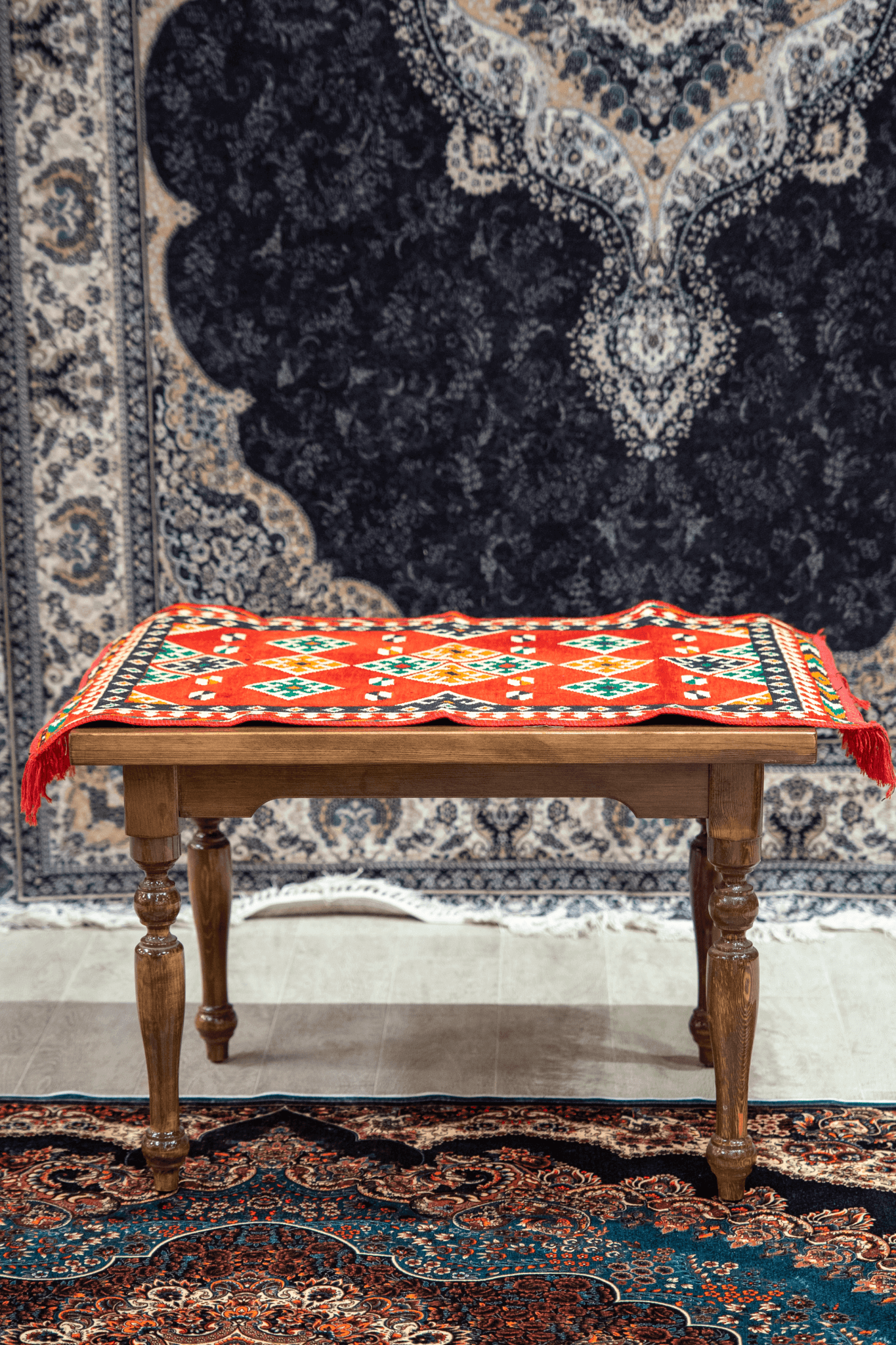 Authentic Coffee TableAuthentic table is made in Turkiye. Featuring a timeless design, this table will make a stylish addition to any room. Its solid wood construction ensures strength and durability, making it ideal for everyday use. Enjoy for years to c