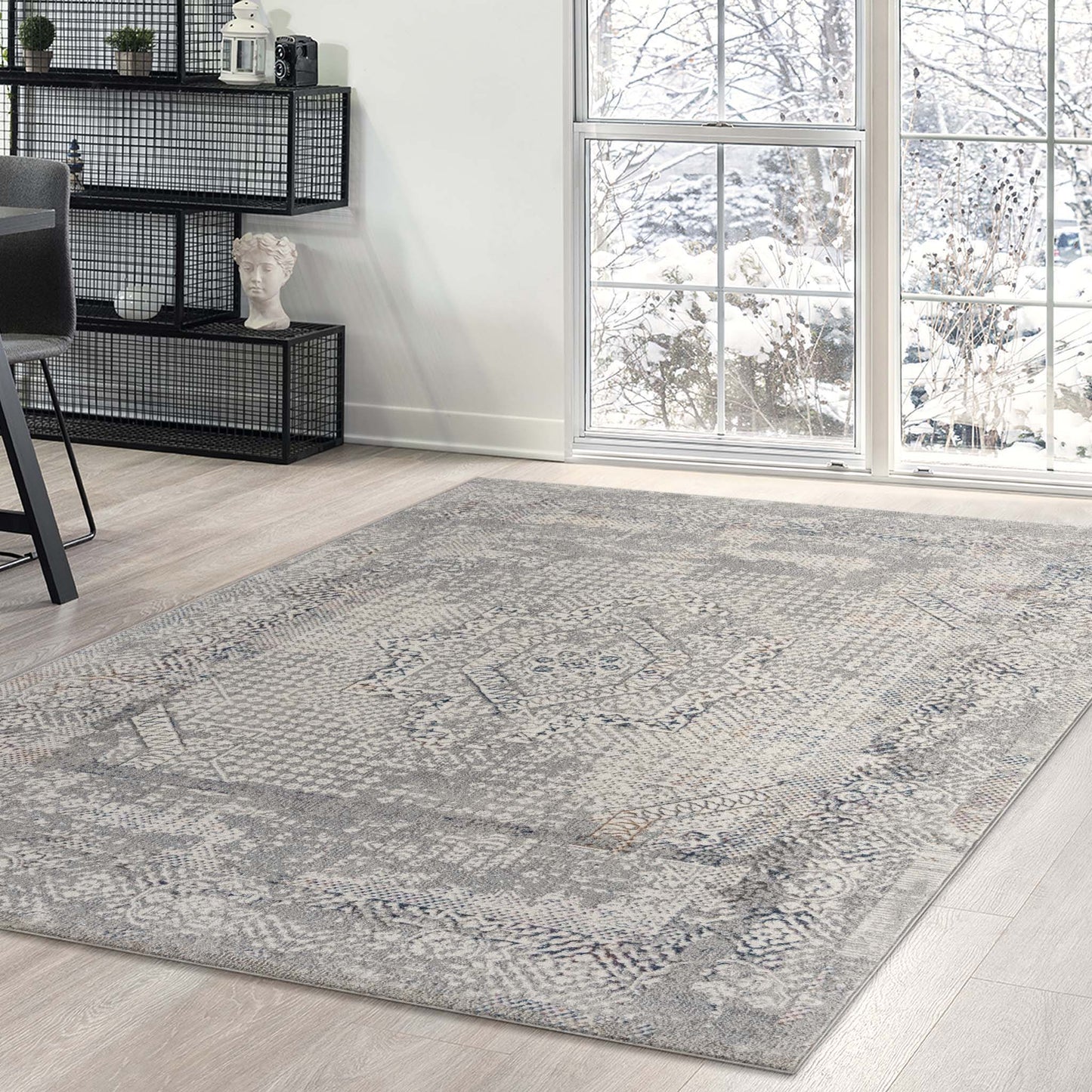 Anatolian Essence 135 Lt Grey Rectangle Rug   