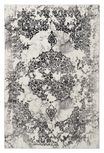 Timeless Turkish Tapestry 3446 Grey Rectangle Rug   