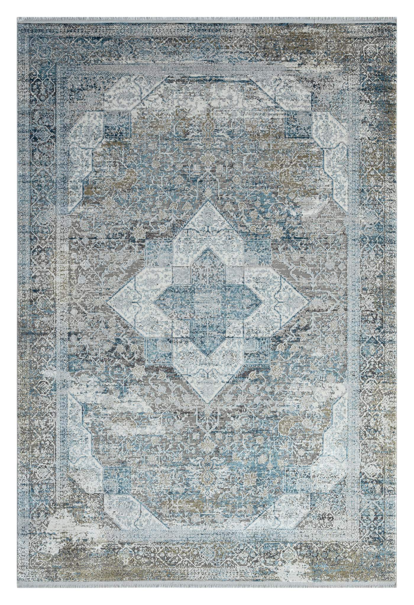 Luxurious Bosphorus 146 Lt Grey Rectangle Rug   